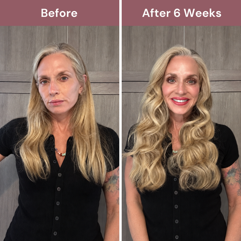 Before and after photo